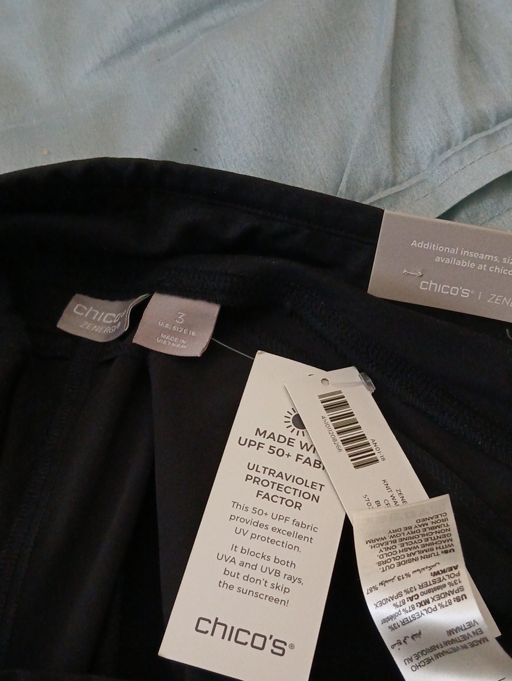 Chico's Black High-Waist Performance Leggings